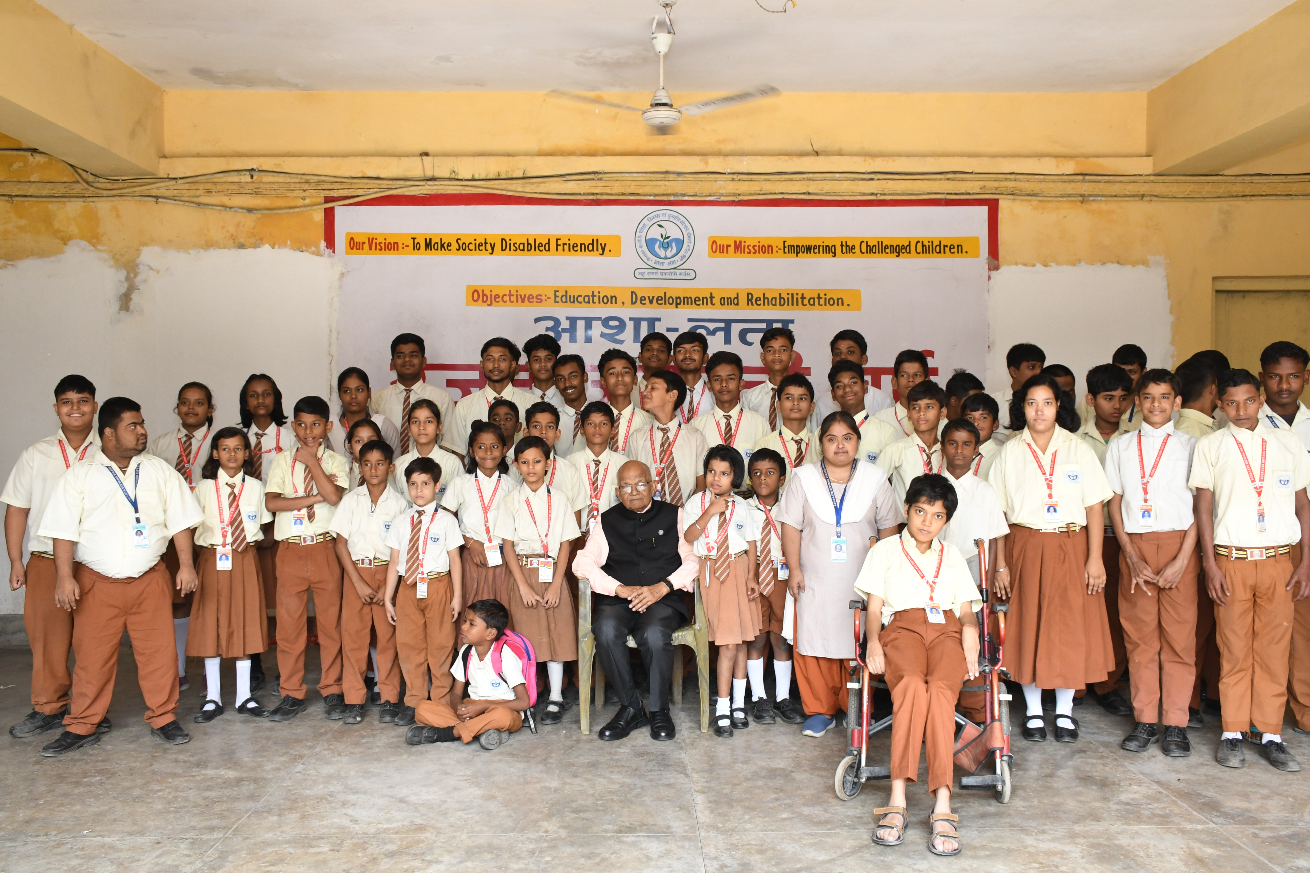 Students learning together